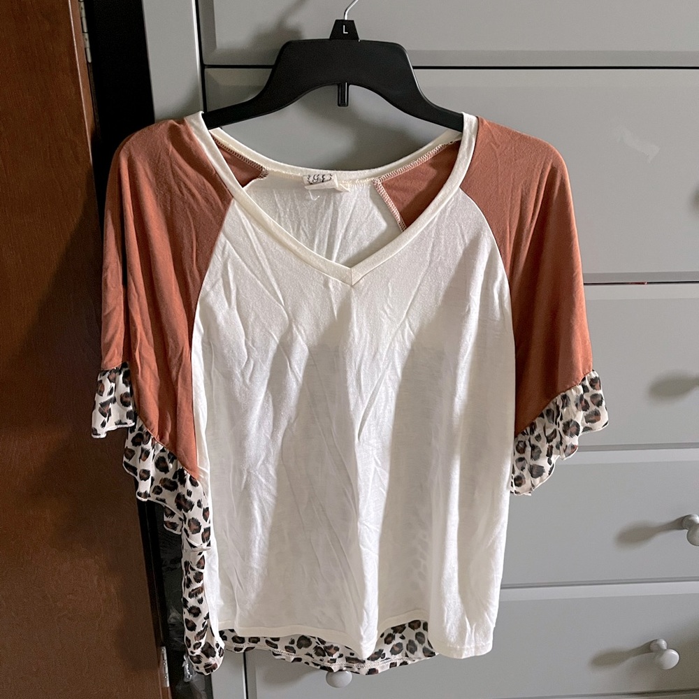 Fall‎ Leopard Boutique Shirt